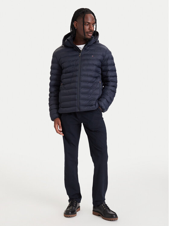 Tommy Hilfiger Tommy Hilfiger Kurtka przejściowa MW0MW43464 Granatowy Regular Fit