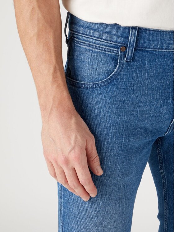 Wrangler Wrangler Jeansy GREENSBORO Niebieski Straight Leg