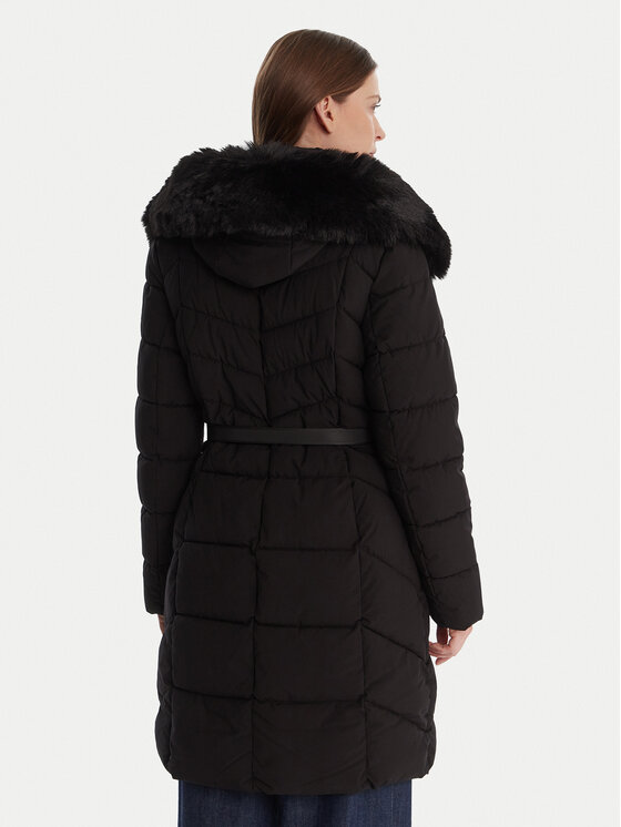 DKNY DKNY Télikabát DLEMPU15 Fekete Regular Fit