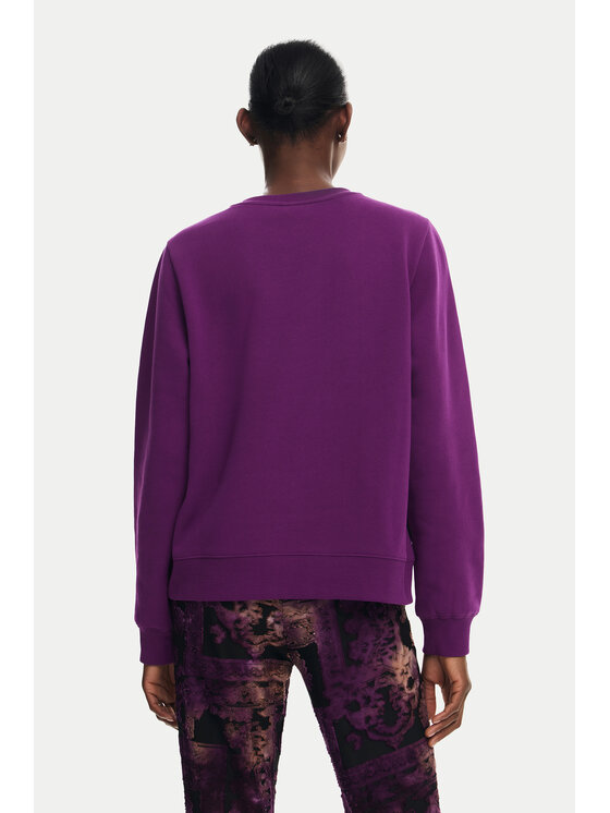 Desigual Desigual Sweatshirt Lady 24WWSK16 Violett Regular Fit