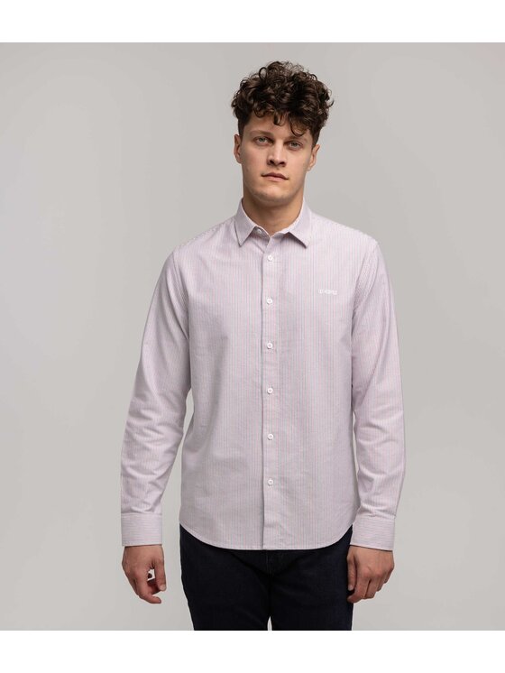 Lee Cooper Lee Cooper Koszula VAN OXFORD Kolorowy Regular Fit