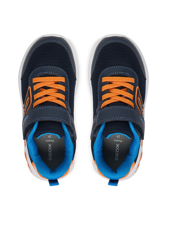 Geox Geox Tenisice J Assister Boy J45DZC 014CE C0820 S Tamnoplava