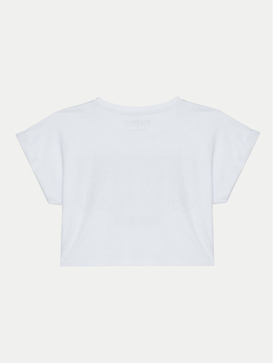 Guess Guess T-Shirt J5RI10 K8HM4 Biały Regular Fit