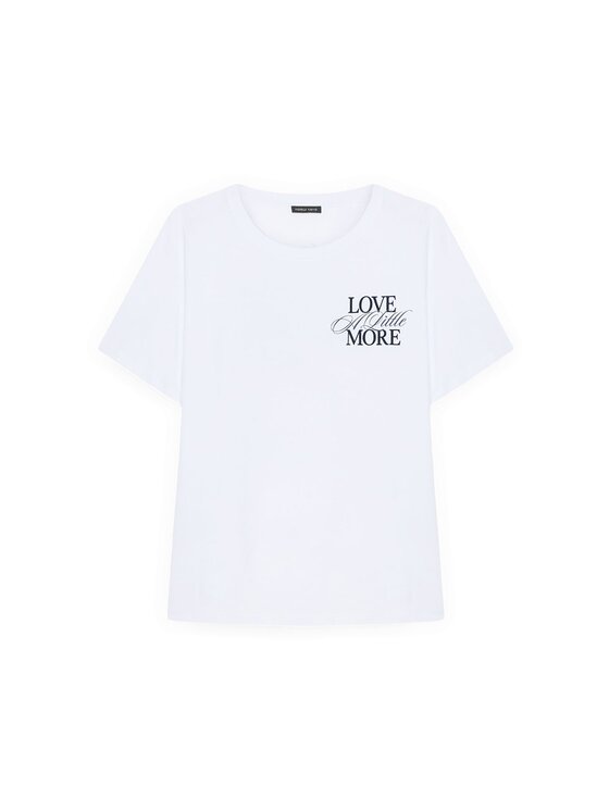 Fiorella Rubino Fiorella Rubino T-Shirt G069L009582N011 Biały Regular Fit