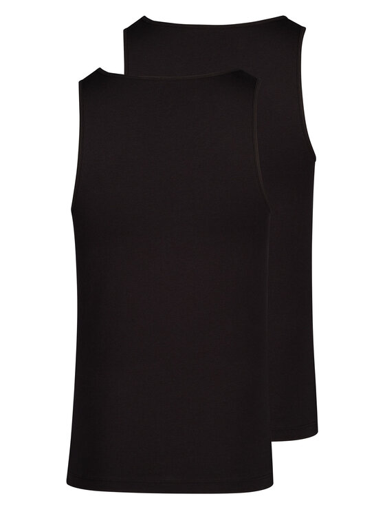Skiny Skiny Sada 2 kusů tank topů 80806 Černá Slim Fit
