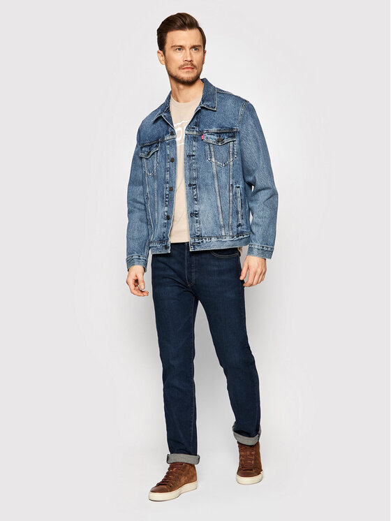 Levi's® Levi's® Kurtka jeansowa Trucker 72334-0574 Niebieski Regular Fit