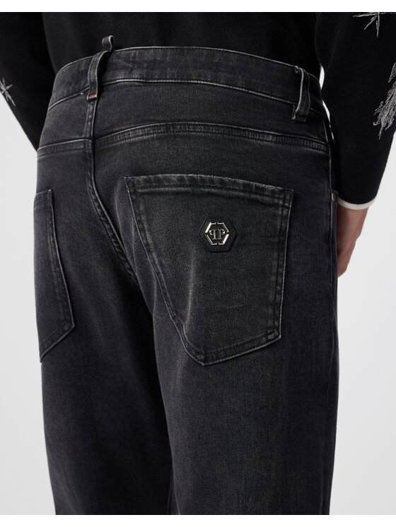 PHILIPP PLEIN PHILIPP PLEIN Jeansy 31243 Czarny Skinny Fit