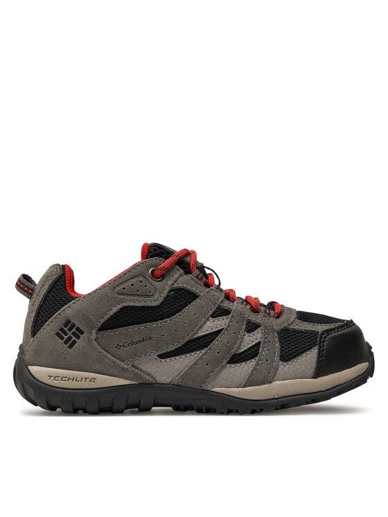 columbia chaussures de trekking youth redmond waterproof by2857 noir