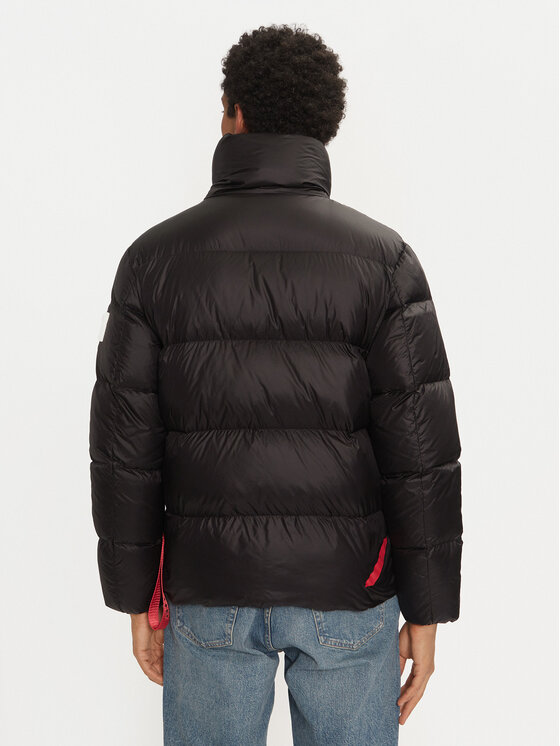 After Label After Label Geacă din puf Chamonix A00015 Negru Regular Fit