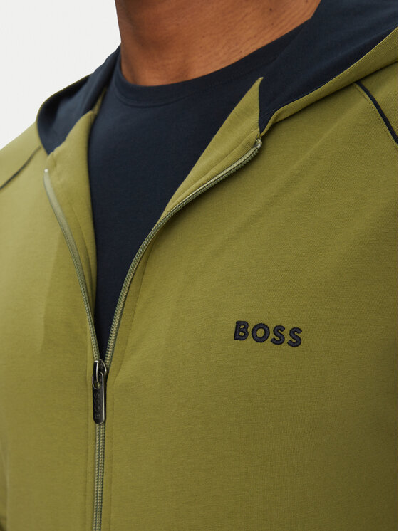 BOSS BOSS Felpa Mix&Match 50515313 Verde Regular Fit