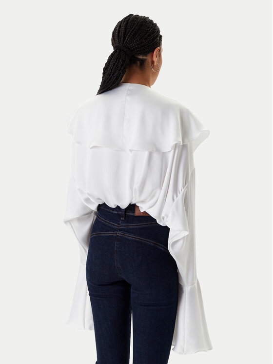 NORMA KAMALI NORMA KAMALI Body ST125BCBO85944 Bianco Loose Fit