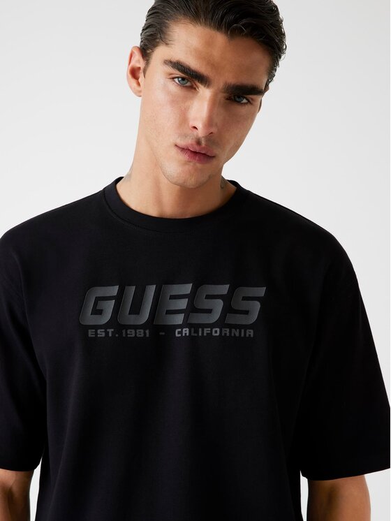Guess Guess T-Shirt 178405 Černá Classic Fit