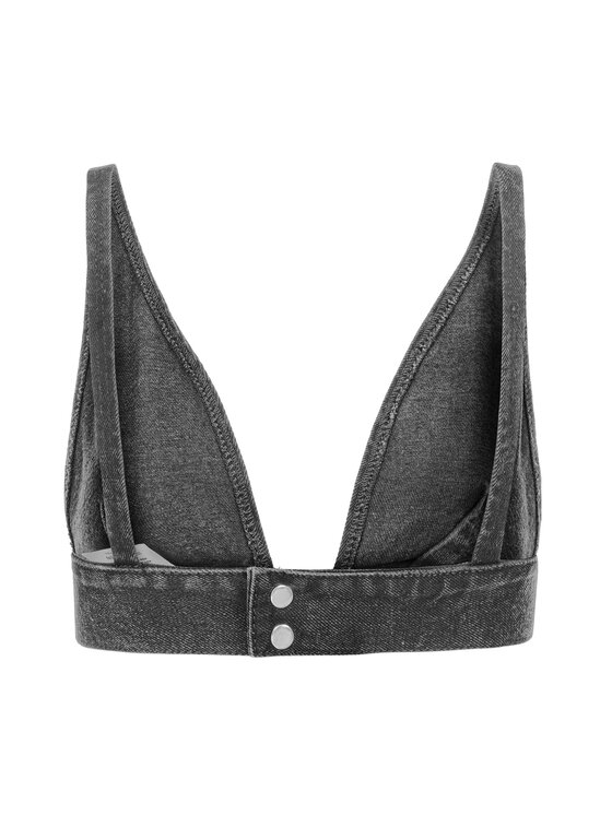 MissDenim MissDenim Biustonosz top Denim Top Szary Basic Fit