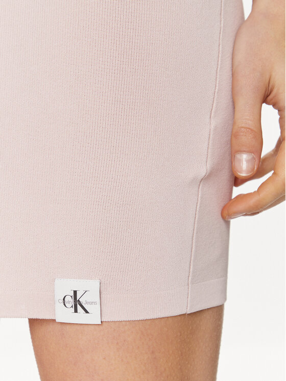 Calvin Klein Jeans Calvin Klein Jeans Sukienka letnia Archive J20J223049 Różowy Slim Fit