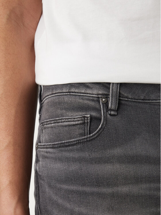 Guess Guess Džinsai Chris M2YA27 D4Q52 Pilka Super Skinny Fit