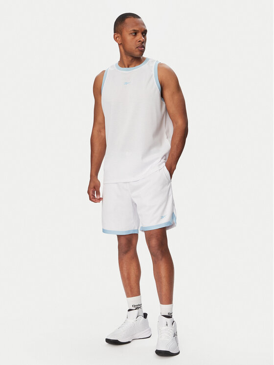 Reebok Reebok Športne kratke hlače Bartosz RK25881CCM Bela Regular Fit