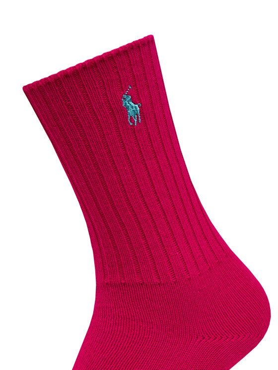 Polo Ralph Lauren Polo Ralph Lauren Ženske visoke čarape 455846847010 Ružičasta