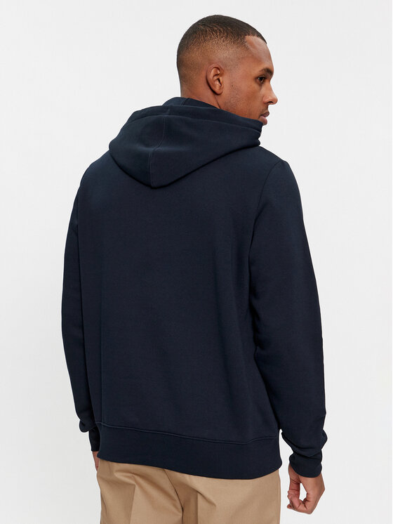 Tommy Hilfiger Tommy Hilfiger Sweatshirt Emblem MW0MW33665 Dunkelblau Regular Fit