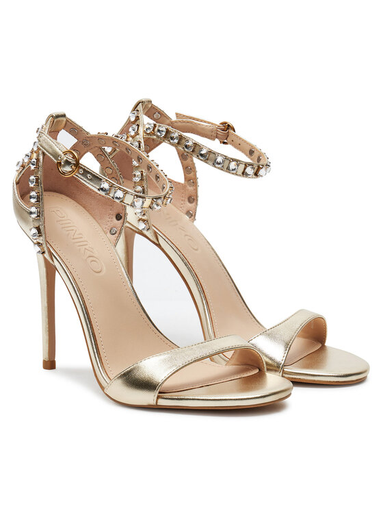 PINKO PINKO Sandały Calila 02 SD0035 E010 Złoty