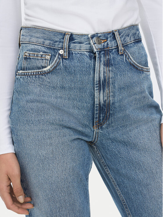 ONLY ONLY Blugi Riley 15315031 Albastru Straight Fit