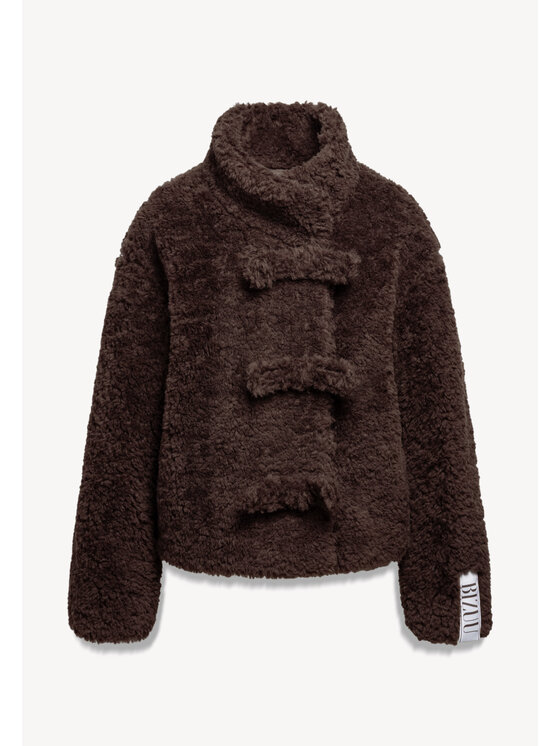 BIZUU BIZUU Futro WOOL WINTER Brązowy Standard Fit