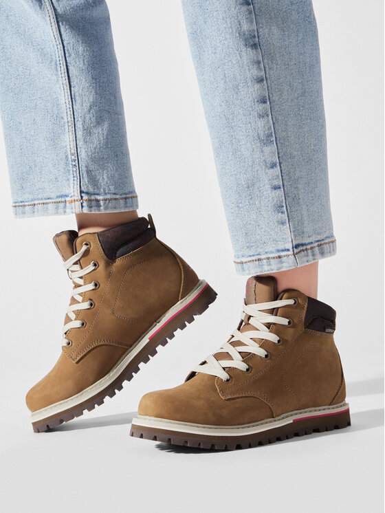 CMP CMP Pohodni čevlji Dorado Wmn Lifestyle Shoes Wp 39Q4936 Rjava