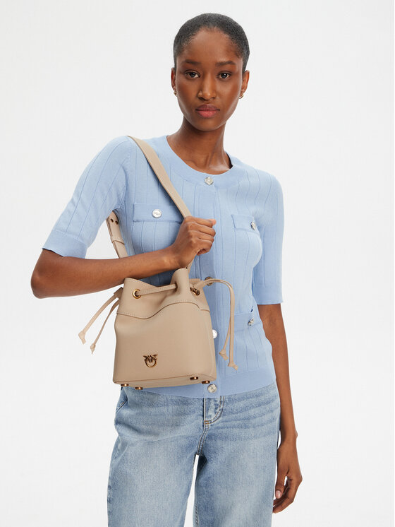PINKO PINKO Käekott Secchiello Mini PE 25 PLTT 104303 A29Q Beež