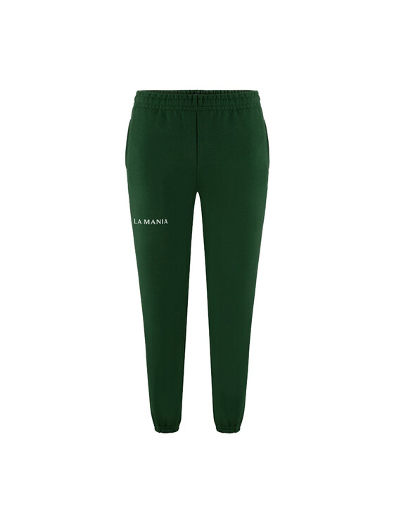 La Mania La Mania Spodnie dresowe SOUL 3 Zielony Classic Fit