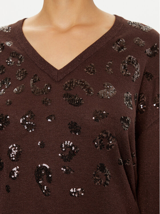 LOLA CASADEMUNT LOLA CASADEMUNT Maglione LF2411007 Marrone Regular Fit