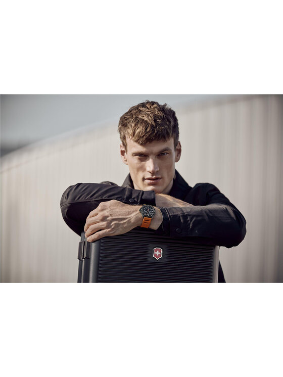 VICTORINOX VICTORINOX Zegarek 241897 Pomarańczowy
