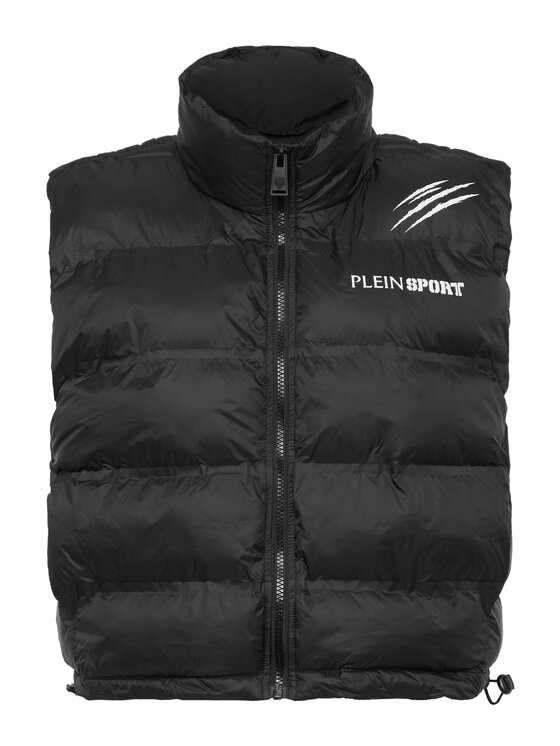 Plein Sport Plein Sport Kamizelka 22961 Czarny Regular Fit