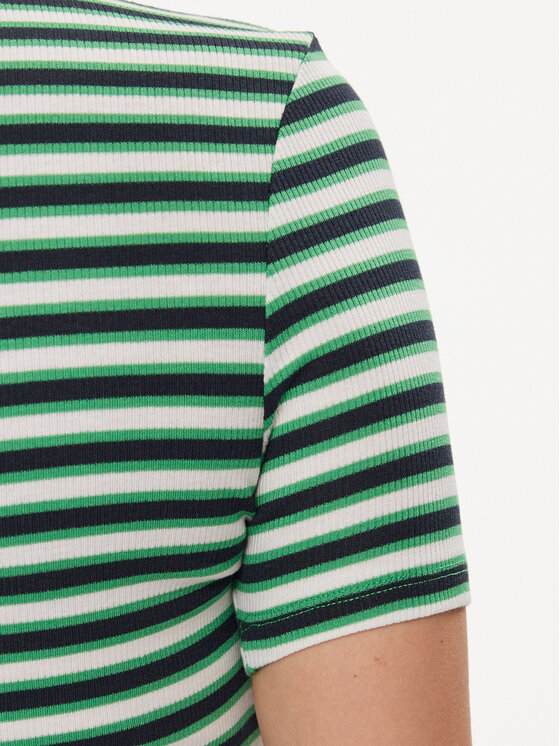 Pepe Jeans Pepe Jeans T-shirt Jada PL505847 Zelena Regular Fit
