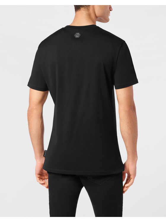 PHILIPP PLEIN PHILIPP PLEIN T-Shirt 24937 Czarny Regular Fit