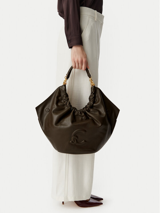 Coccinelle Coccinelle Handtasche U5F Coccinellesmash E1 U5F 11 02 01 Khakifarben