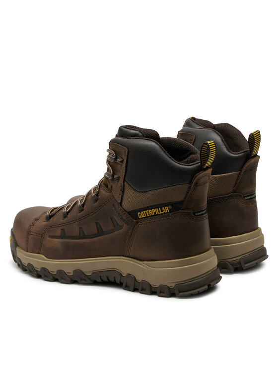 CATerpillar CATerpillar Pohodni čevlji Threshold Rebound Wp Nm Ct S7L Hro Fo Sr P726048 Rjava