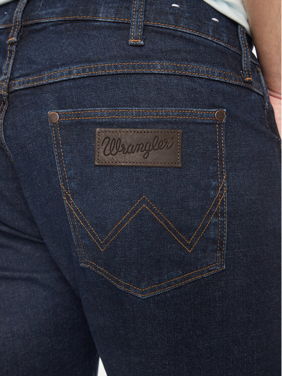 Wrangler Wrangler Pantaloncini di jeans Colton 112350823 Blu scuro Slim Fit