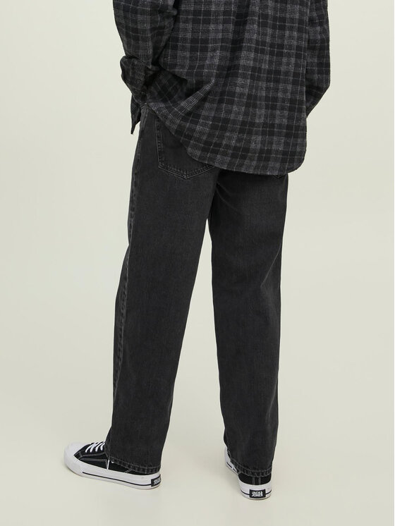 Jack&Jones Jack&Jones Džinsai Eddie 12216879 Juoda Loose Fit