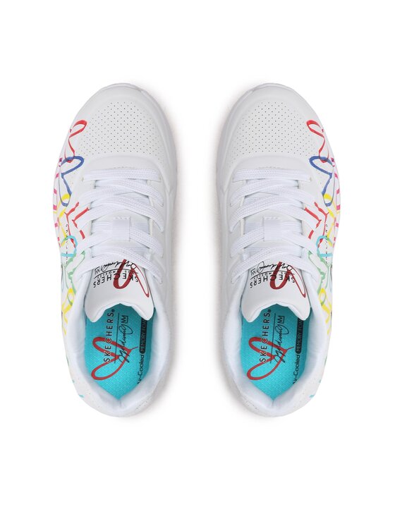 Skechers Skechers Sneakersy Spread The Love 314064L/WMLT Bílá