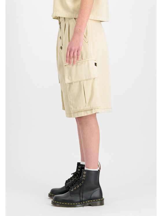 Alpha Industries Alpha Industries Szorty Sailor Cargo Short Women Beżowy Relaxed Fit