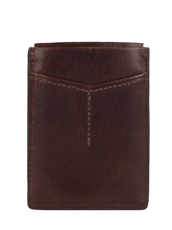 Fossil Fossil Etui na karty kredytowe 265308 Brązowy