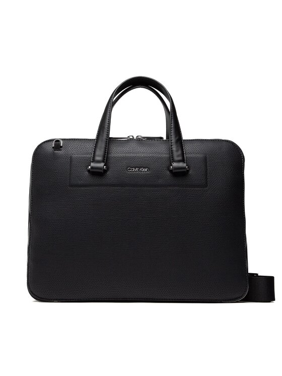 Calvin Klein Torba za prenosnik Minimalism SlimLaptop Bag K50K509557 Črna