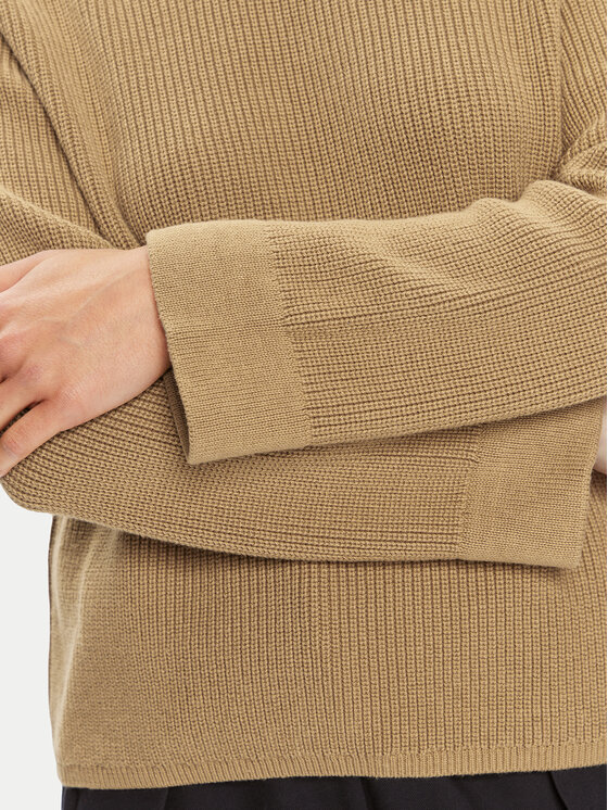 Tommy Hilfiger Tommy Hilfiger Пуловер WW0WW40751 Бежов Regular Fit