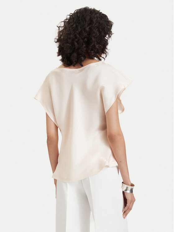 Maryley Maryley Blusa 26EB013/31SA Beige chiaro Regular Fit