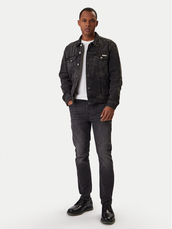 Calvin Klein Jeans Calvin Klein Jeans Jeans hlače LV04RB754G Siva Slim Taper Fit