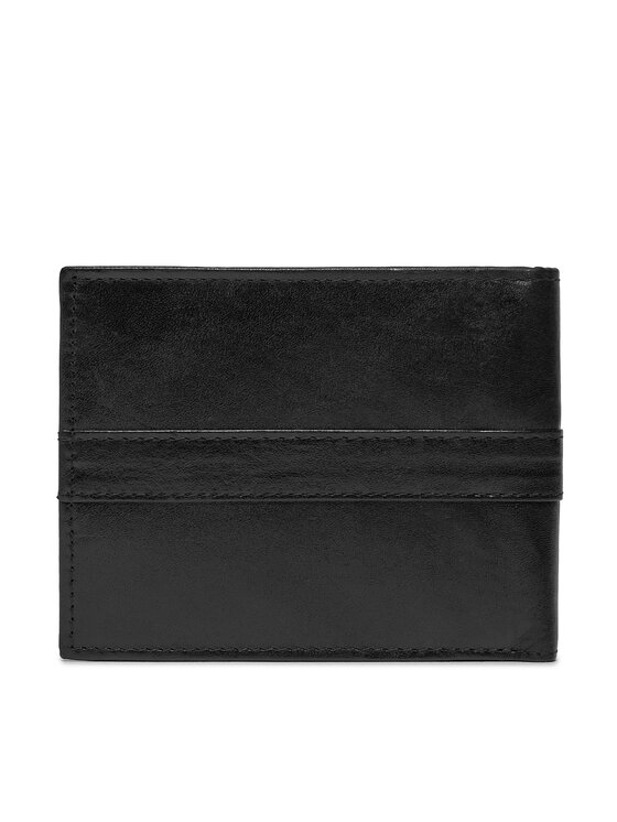 Semi Line Semi Line Große Herren Geldbörse P8265-0 Schwarz