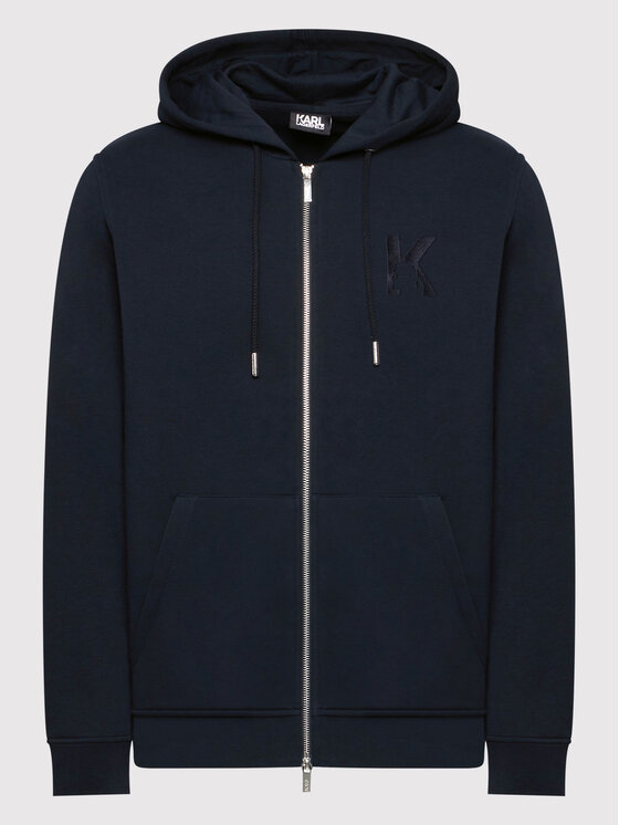KARL LAGERFELD KARL LAGERFELD Pulóver 705892 500900 Sötétkék Regular Fit