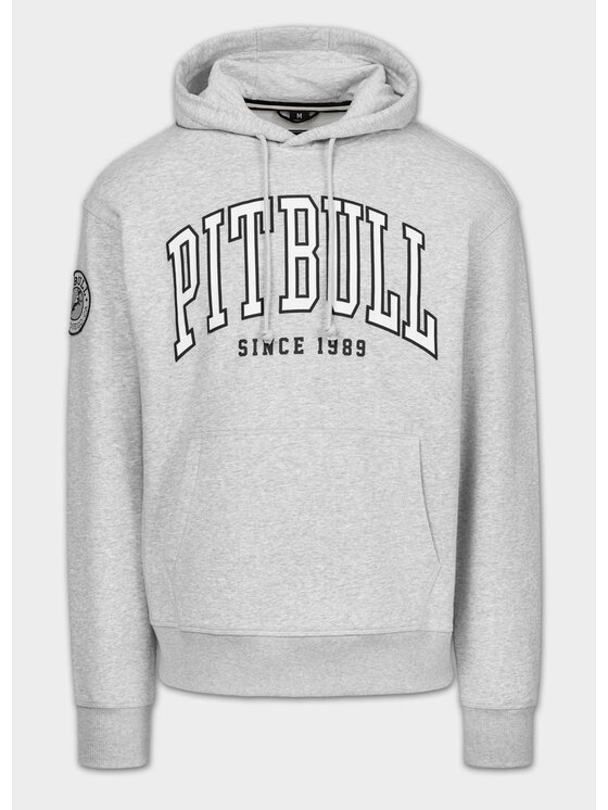 PITBULL PITBULL Bluza BADGER Szary Regular Fit