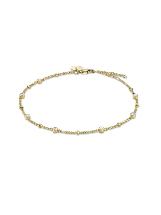 Rosefield Rosefield Bransoletka Multi Crystal Bracelet Złoty