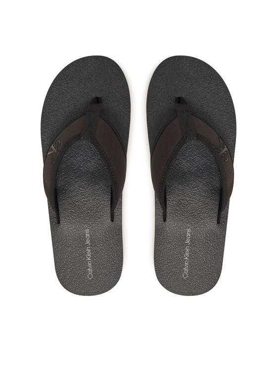 Flip flop Calvin Klein Jeans Thong+ Cv YM0YM01235 Negru