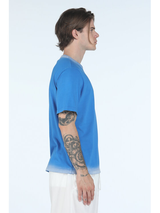 N°21 N°21 T-shirt 23EN1M0F03142036473 Blu Regular Fit